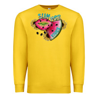 Lemon summer vibes Premium Sweatshirt - SublimationCraftShop