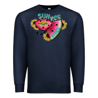 Navy summer vibes Premium Sweatshirt - SublimationCraftShop