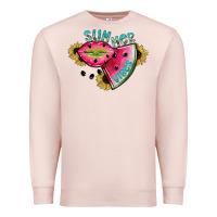Pale Pink summer vibes Premium Sweatshirt - SublimationCraftShop