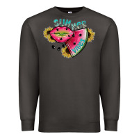 Smoke summer vibes Premium Sweatshirt - SublimationCraftShop