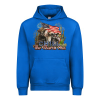 Cobalt chill the fourth out cows 4th july america Urban Hoodie - NancyCooperArtShop