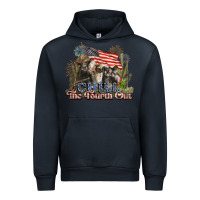 Navy chill the fourth out cows 4th july america Urban Hoodie - NancyCooperArtShop
