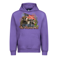 Tulip chill the fourth out cows 4th july america Urban Hoodie - NancyCooperArtShop