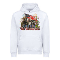 White chill the fourth out cows 4th july america Urban Hoodie - NancyCooperArtShop