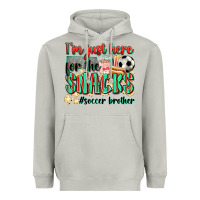 Moon Dust i'm just here for the snacks #soccer  brother Heavyweight Hoodie - Zillion Design Studio