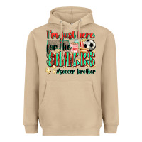 Mushroom i'm just here for the snacks #soccer  brother Heavyweight Hoodie - Zillion Design Studio