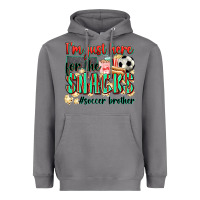 Storm i'm just here for the snacks #soccer  brother Heavyweight Hoodie - Zillion Design Studio