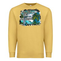 Antique Gold summer vibes Premium Sweatshirt - SublimationCraftShop