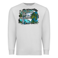 Dove Grey summer vibes Premium Sweatshirt - SublimationCraftShop