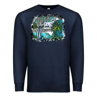 Navy summer vibes Premium Sweatshirt - SublimationCraftShop