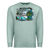 Seafoam summer vibes Premium Sweatshirt - SublimationCraftShop