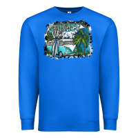 True Royal summer vibes Premium Sweatshirt - SublimationCraftShop