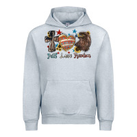 Heather Grey faith love freedom usa Urban Hoodie - NancyCooperArtShop