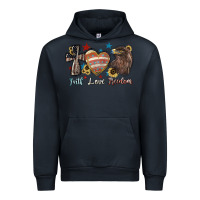 Navy faith love freedom usa Urban Hoodie - NancyCooperArtShop