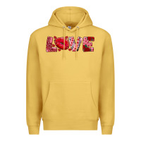 Antique Gold love with kiss Premium Hoodie - AdoDesignShop