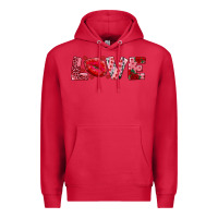 Cardinal love with kiss Premium Hoodie - AdoDesignShop