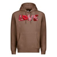 Chestnut love with kiss Premium Hoodie - AdoDesignShop