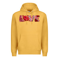 Mustard love with kiss Premium Hoodie - AdoDesignShop
