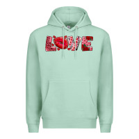 Seafoam love with kiss Premium Hoodie - AdoDesignShop