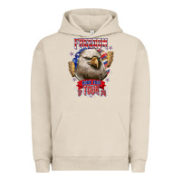Pigment French Oak freedom born free tour 1776 Urban Hoodie - NancyCooperArtShop