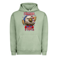 Pigment Oil Green freedom born free tour 1776 Urban Hoodie - NancyCooperArtShop