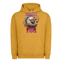 Pigment Peanut Butter freedom born free tour 1776 Urban Hoodie - NancyCooperArtShop