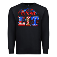 Black Let's get lit 4th of July Premium Sweatshirt - Neo Western
