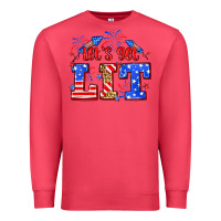 Cardinal Let's get lit 4th of July Premium Sweatshirt - Neo Western