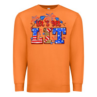 Carrot Let's get lit 4th of July Premium Sweatshirt - Neo Western