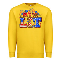 Lemon Let's get lit 4th of July Premium Sweatshirt - Neo Western