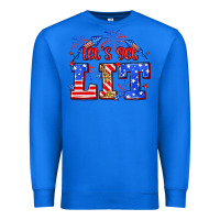 Let's Get Lit 4th Of July Premium Sweatshirt | Teevron