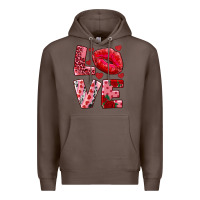 Coffee love kiss Premium Hoodie - AdoDesignShop