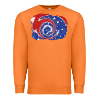 Carrot Patriotic tie dye background 4th of july Premium Sweatshirt - CowGirlArtShop