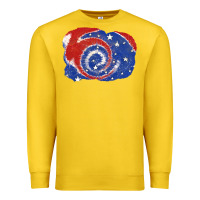 Lemon Patriotic tie dye background 4th of july Premium Sweatshirt - CowGirlArtShop