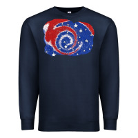 Patriotic Tie Dye Background 4th Of July Premium Sweatshirt | Teevron