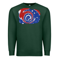 Sports Green Patriotic tie dye background 4th of july Premium Sweatshirt - CowGirlArtShop
