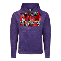 Cloud Purple western red cowhide winter background Vintage Hoodie - AdoDesignShop
