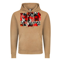 Vintage Camel western red cowhide winter background Vintage Hoodie - AdoDesignShop