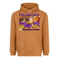 Meerkat i'm just here for the snacks #basketball brother Heavyweight Hoodie - Zillion Design Studio