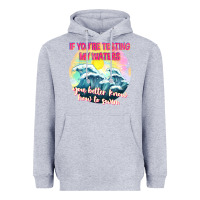 Heather Grey if youre testing my waters tbw Heavyweight Hoodie - texasbilliewilder