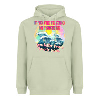 Matcha if youre testing my waters tbw Heavyweight Hoodie - texasbilliewilder