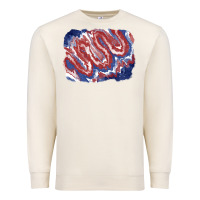 Sandshell Patriotic tie dye background Premium Sweatshirt - CowGirlArtShop