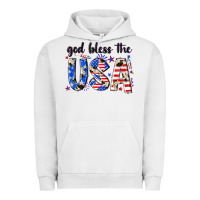 Pigment Lunar Rock god bless the usa Urban Hoodie - NancyCooperArtShop