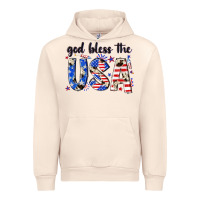 Sandshell god bless the usa Urban Hoodie - NancyCooperArtShop