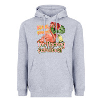 Heather Grey im flocking fabulous Heavyweight Hoodie - texasbilliewilder