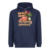 Navy im flocking fabulous Heavyweight Hoodie - texasbilliewilder