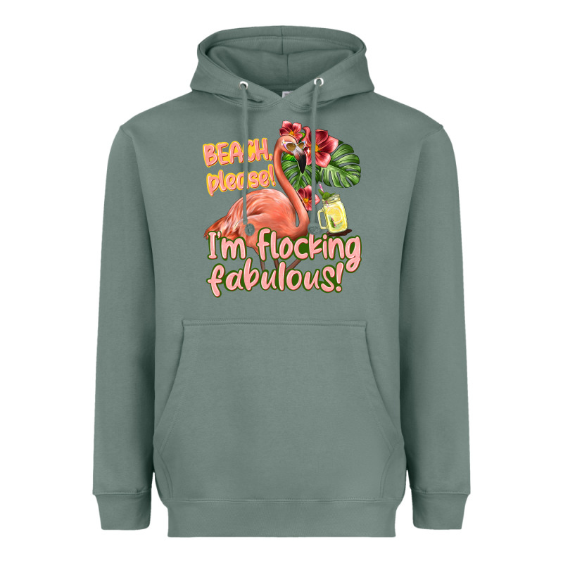 Im Flocking Fabulous Heavyweight Hoodie by texasbilliewilder | Teevron