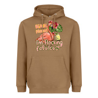 Toasted Coconut im flocking fabulous Heavyweight Hoodie - texasbilliewilder