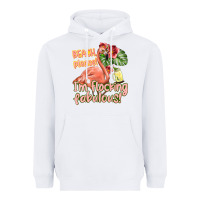 White im flocking fabulous Heavyweight Hoodie - texasbilliewilder