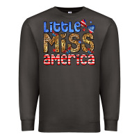 Smoke Little miss America Premium Sweatshirt - Neo Western